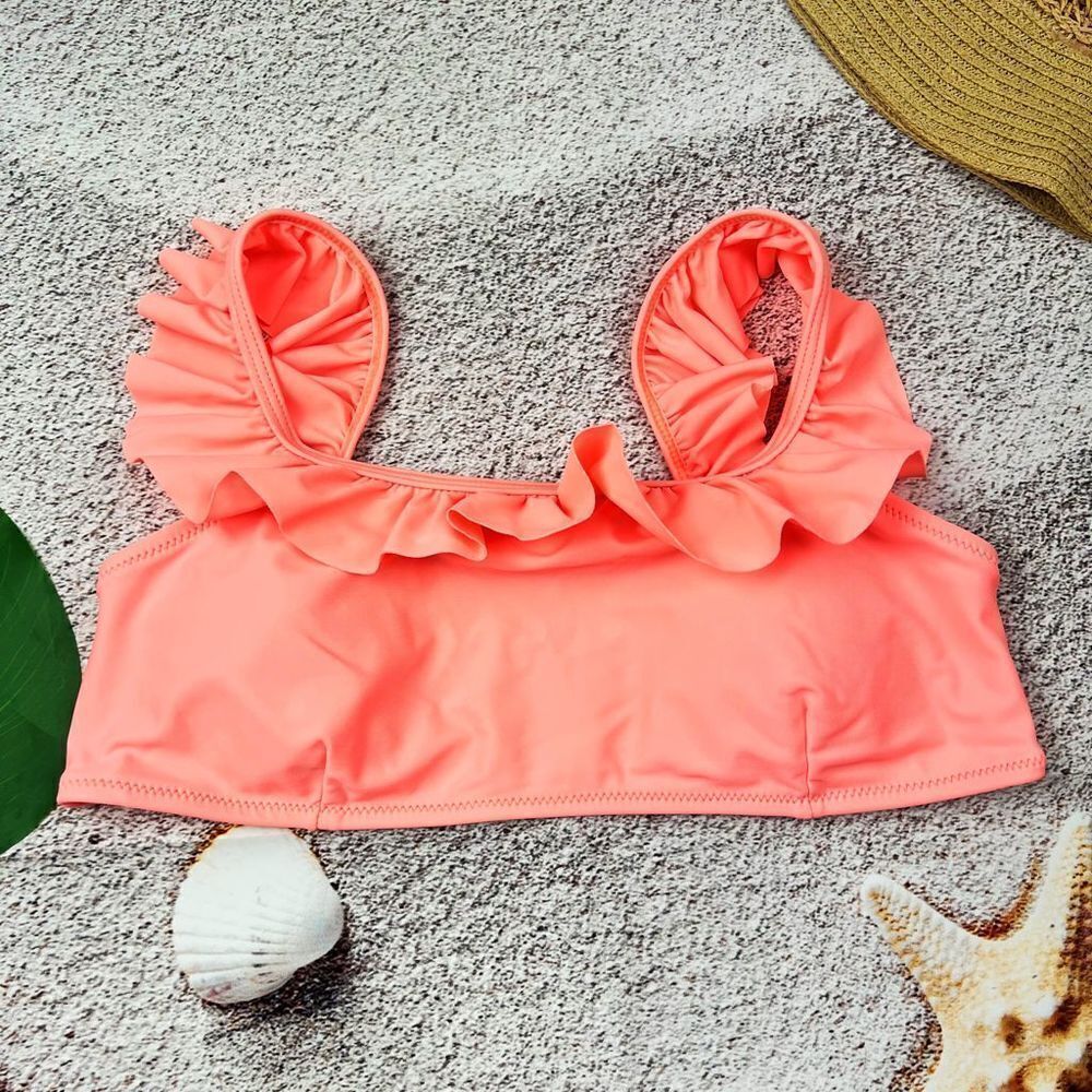 Ruffle strap padded bikini top - Picture 2 of 6